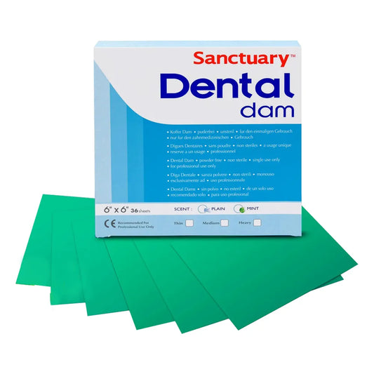 Sanctuary Rubber Dam Sheet 6x6 (Green Mint)