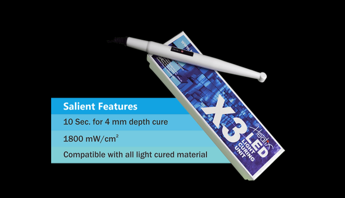 Healix X3 LED Cordless Light Cure Unit