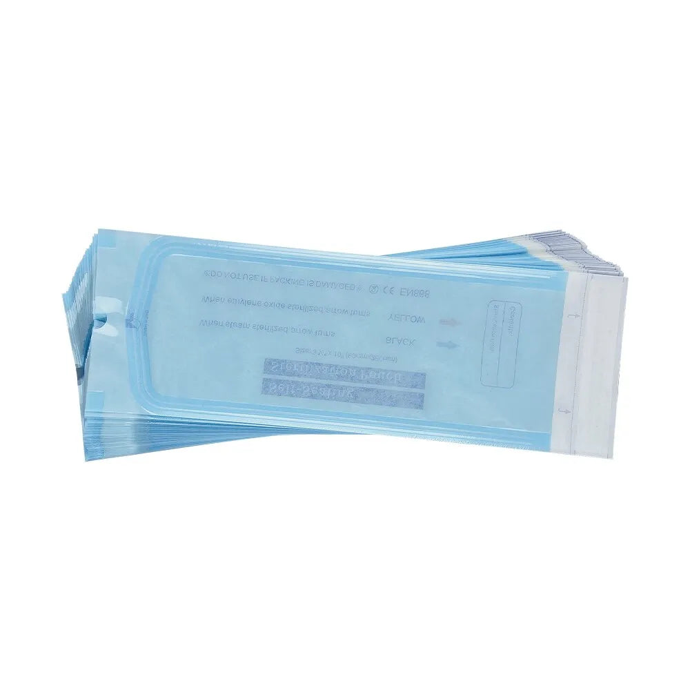 Self Sealing Sterilization Pouches 3.5" X 10" (90 x 260mm) - Pack Of 200