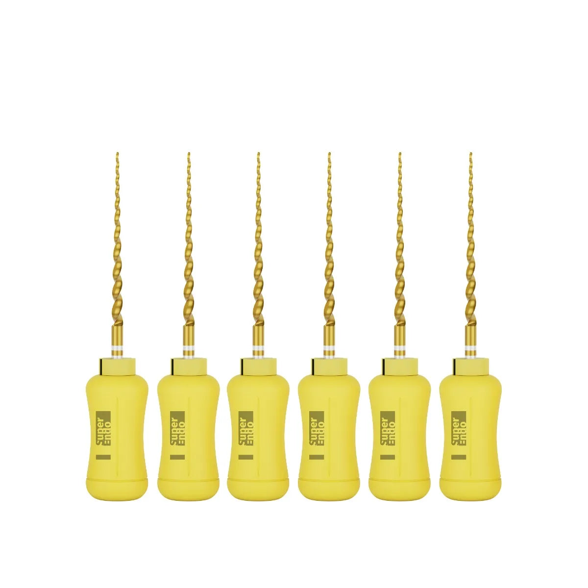 SuperEndo Gold Hand Protaper Files (Pack Of 6)