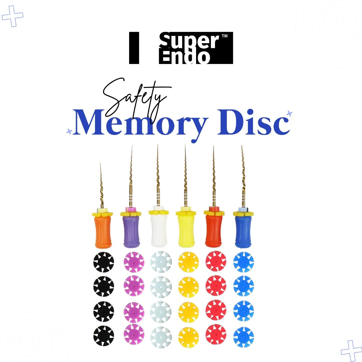 SuperEndo Safety Memory Disc (Pack of 100)