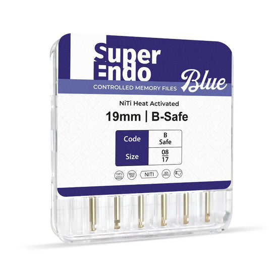 SuperEndo Blue Files 25mm (Pack of 6)