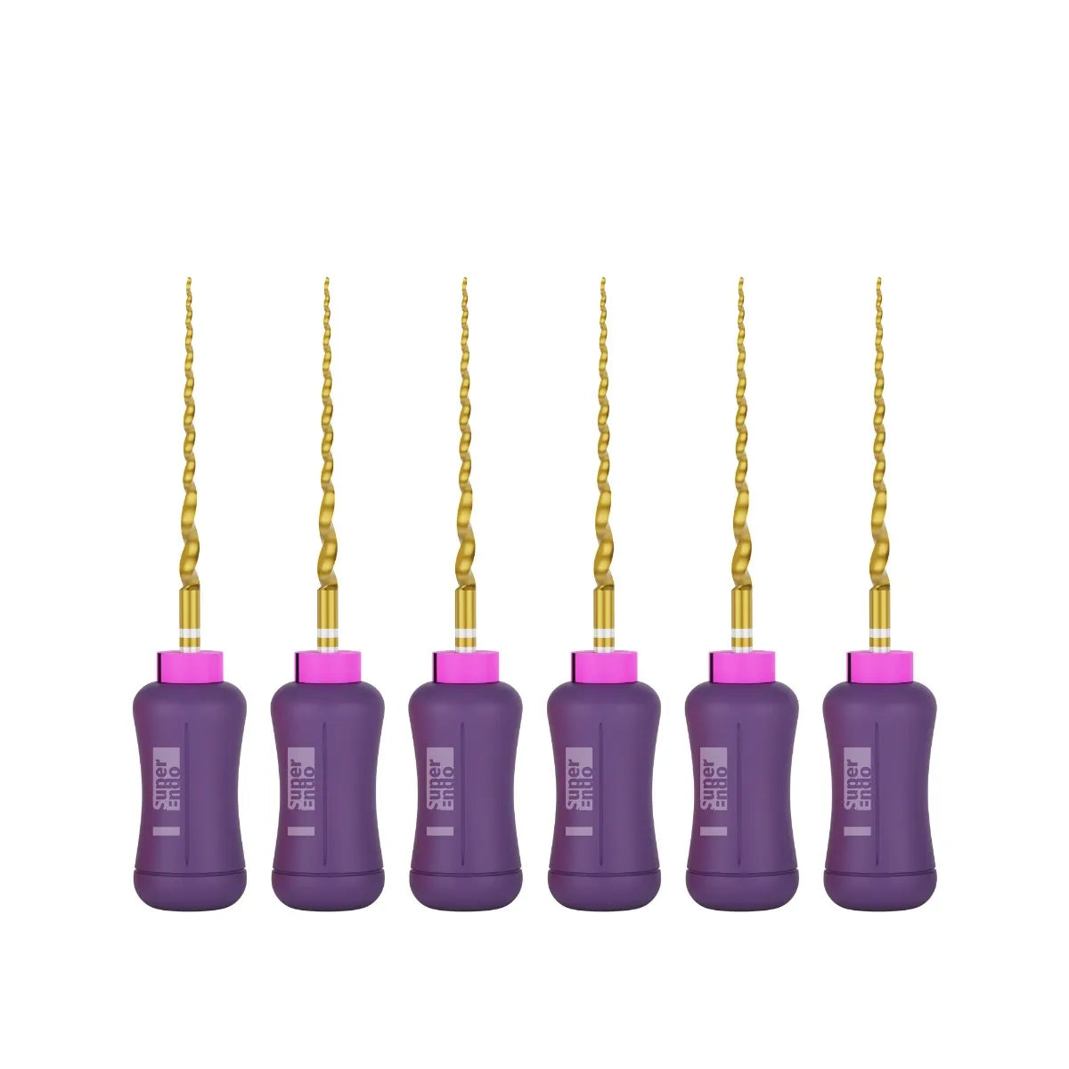 SuperEndo Gold Hand Protaper Files (Pack Of 6)