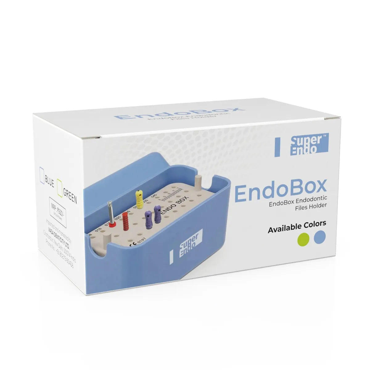 Superendo EndoBox Endodontic Files Holder Autoclavable 40 Holes