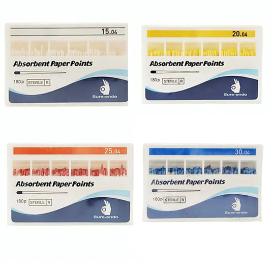 Sure Endo Paper Points Length Marked