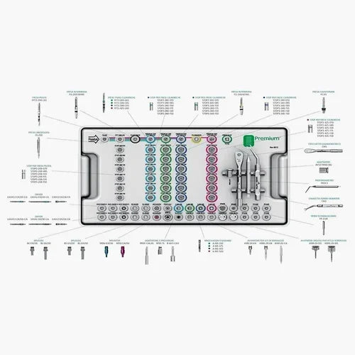 Sweden & Martina Premium Implant System Surgical Kit