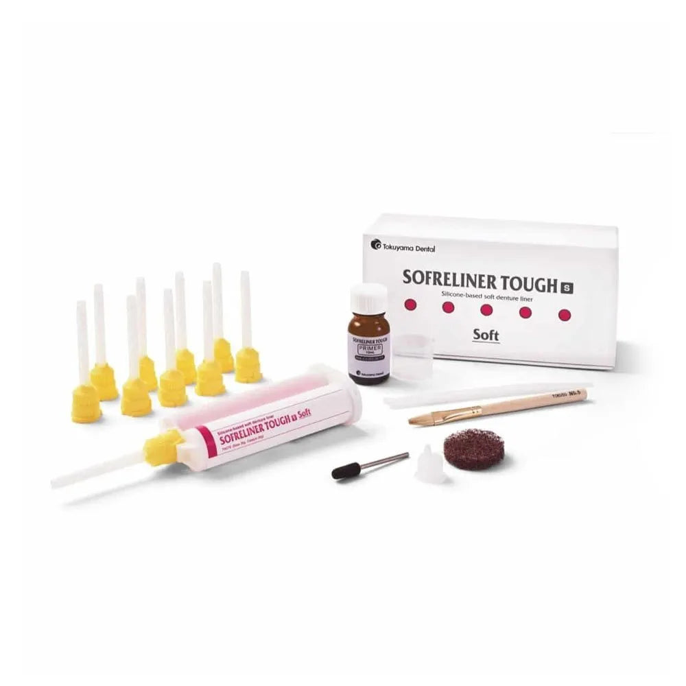 Tokuyama Sofreliner Tough Soft Denture Liner Kit