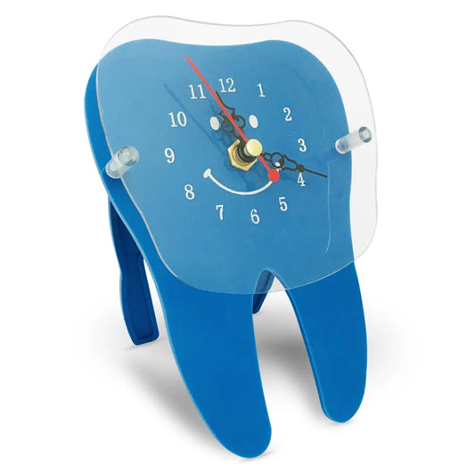 Tooth Shape Table Clock