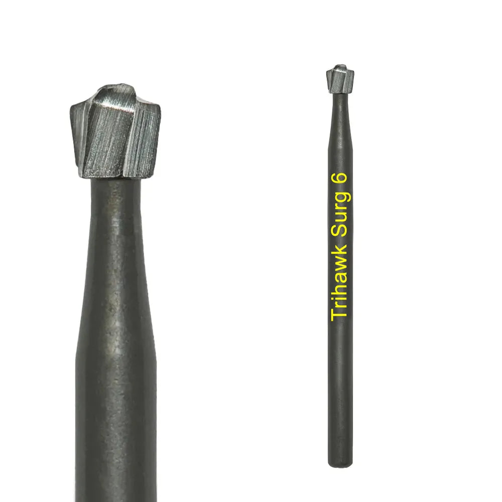 TriHawk Surgical FG Burs