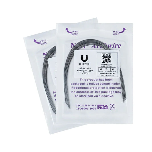 U Ortho NiTi Archwire - Rectangular (pack of 10)
