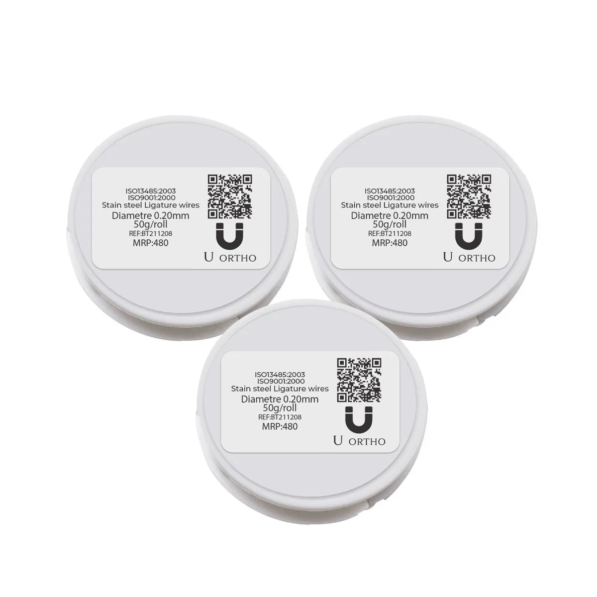 U Ortho SS Ligature Wires 50g Spool