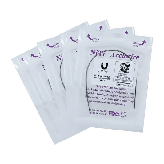 U ortho Niti Reverse Curve Arch Wire-Ovoid
