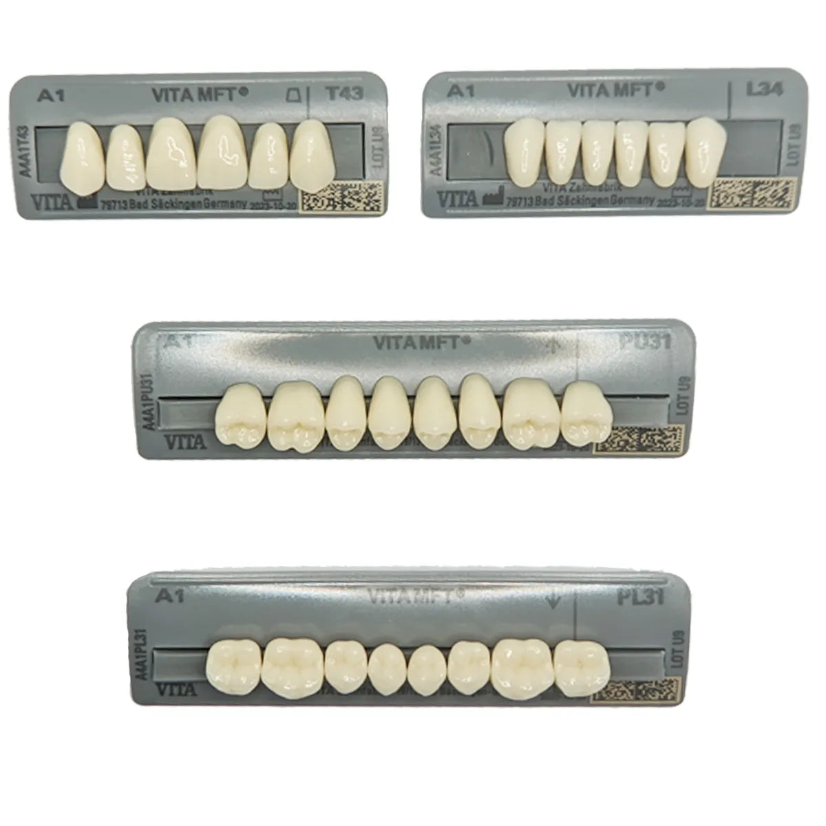 
VITA MFT Denture Teeth A1 (Set of 28)