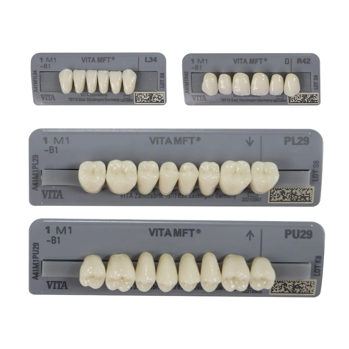 Vita MFT Denture Teeth 1M1 (Set of 28)