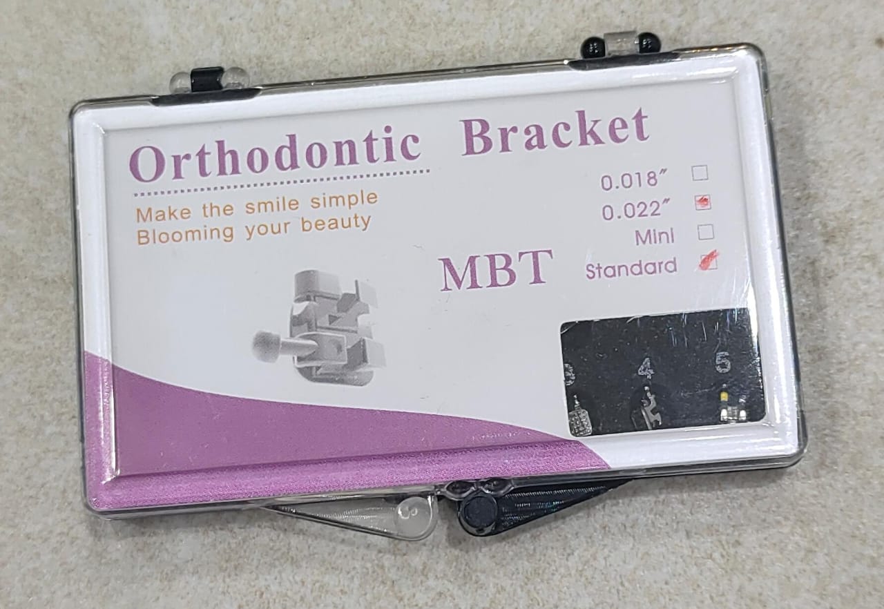MBT Orthodontic Bracket 022, Standard