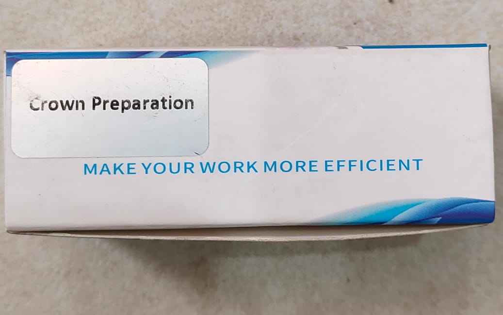 Crown Preparation Diamond Bur Kit