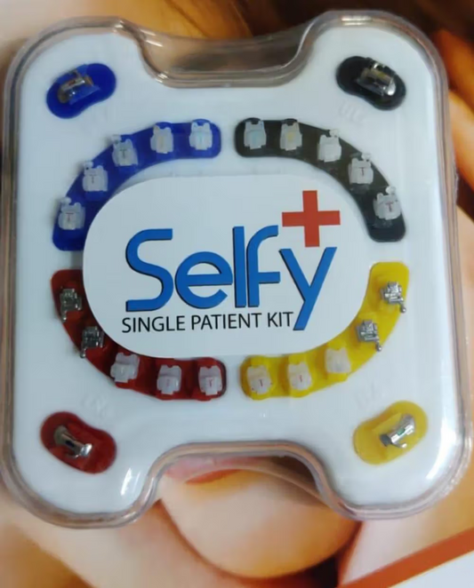 Selfy Plus Single Patient Ceramic Bracket Kit