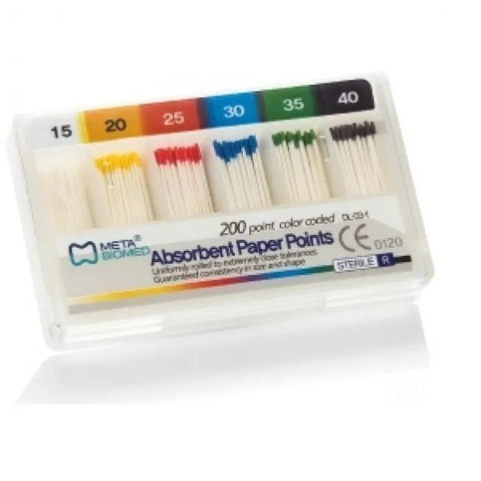 Meta Absorbent Paper Points - 2%