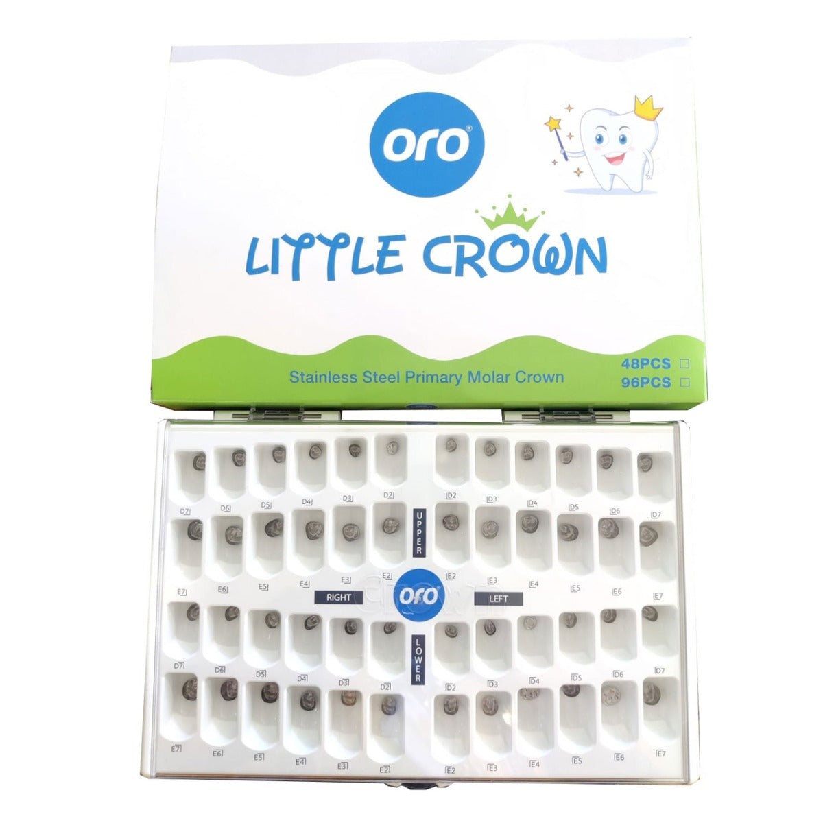 Oro SS Little Crown Primary Molar - D (1st Molar)