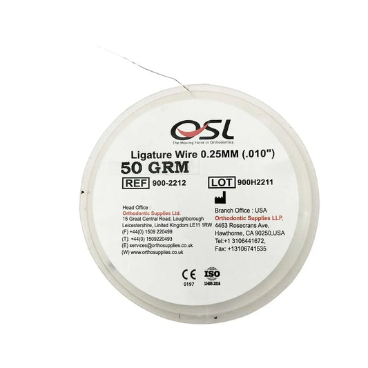 OSL Stainless Steel Ligature Wire Spools - 50gm