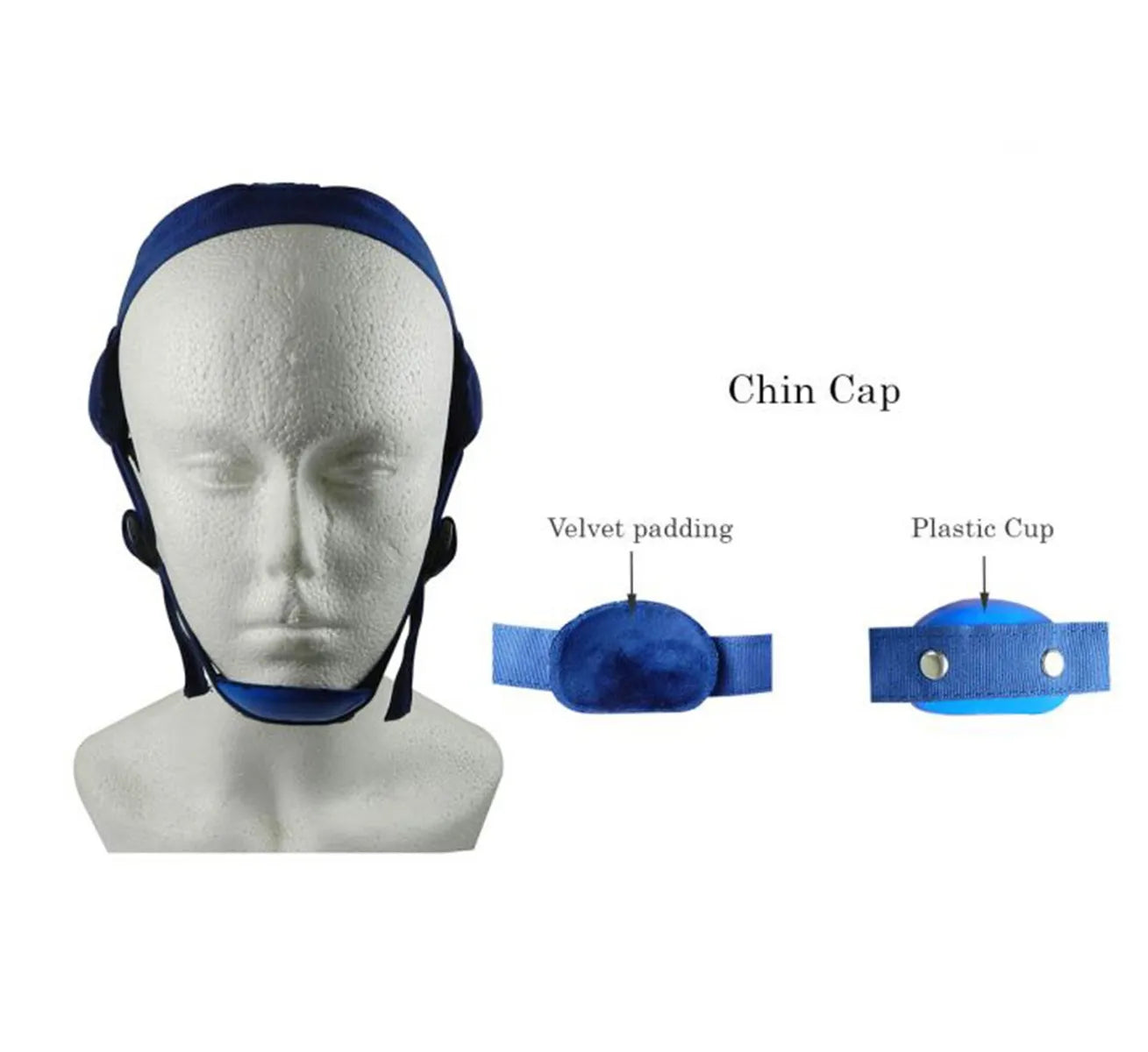 Captain Ortho Head Gear With Chin Cap 1/pk