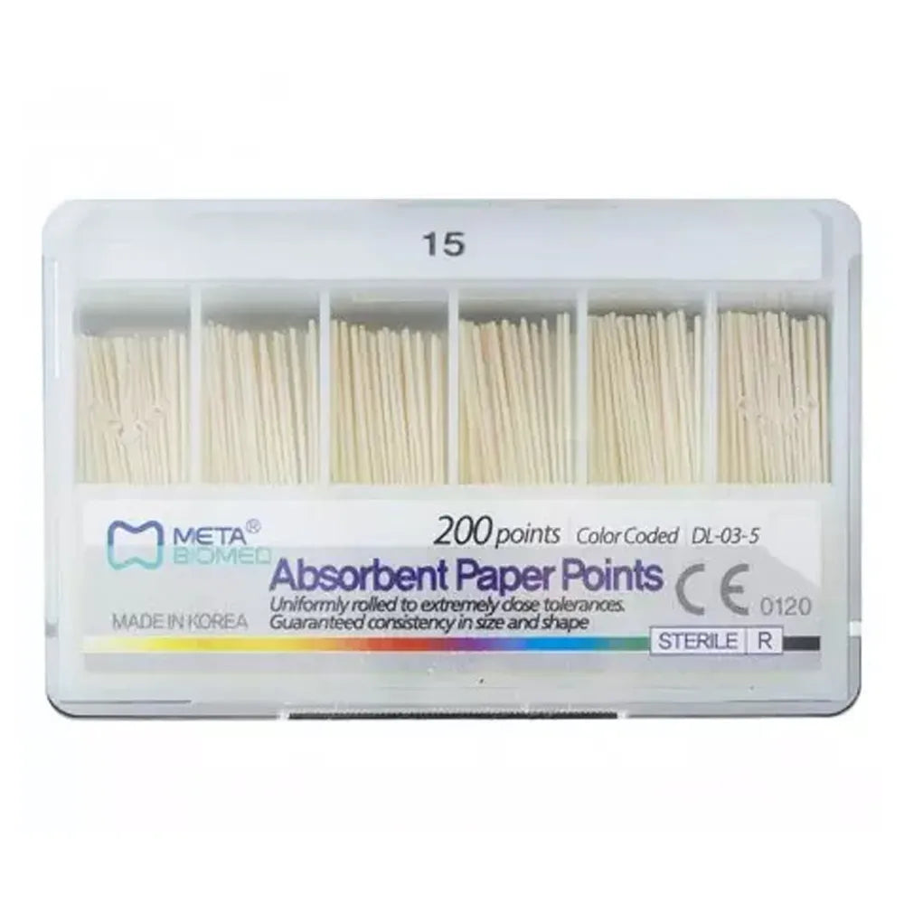 Meta Absorbent Paper Points - 2%