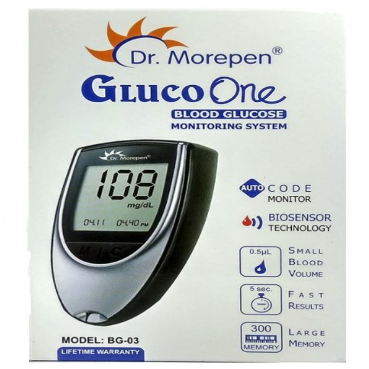 Dr. Morepen Glucometer (BG 03) Without Strips