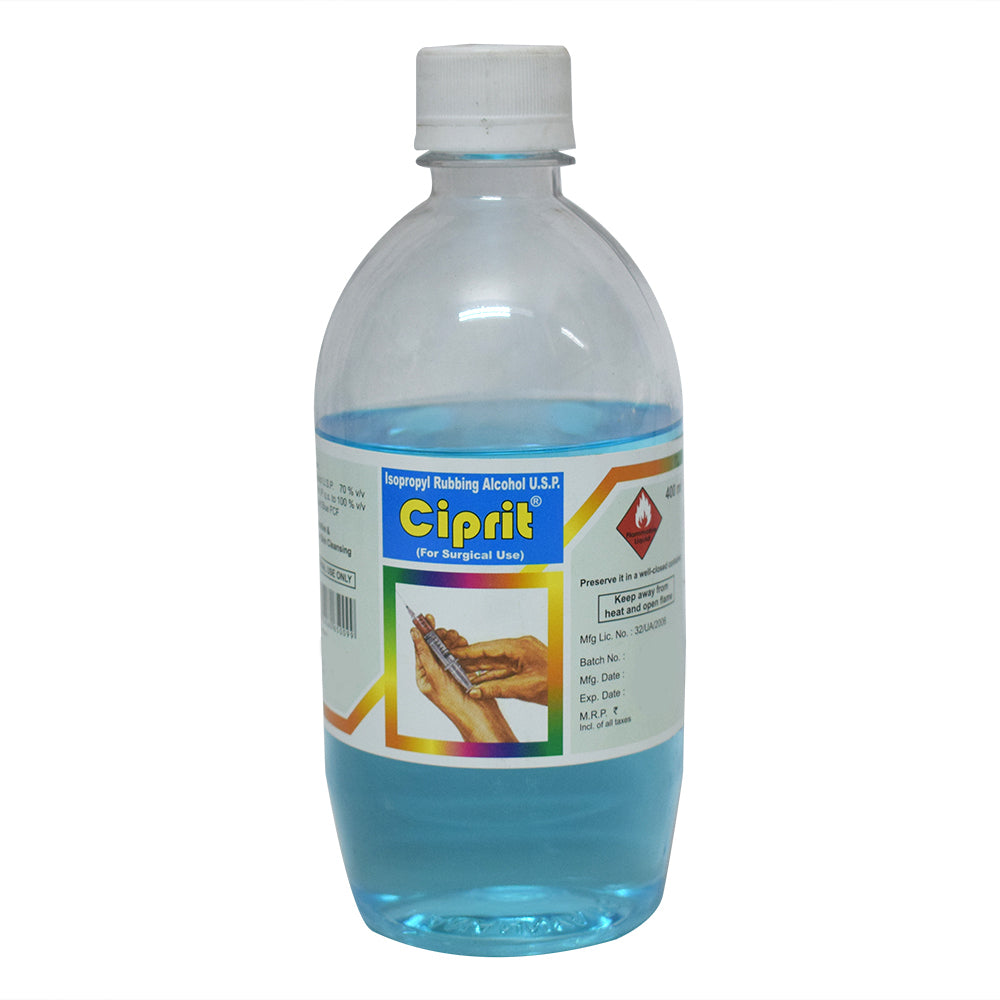 Ciprit Isopropyl Rubbing Alcohol | Wound Cleanser & Sanitiser