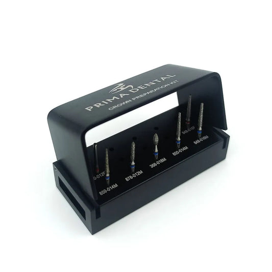 Prima Dental Crown Preparation Kit of 7 Diamond Burs