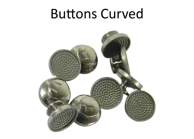 Captain Ortho Bondable Buttons Round Base 10/pk