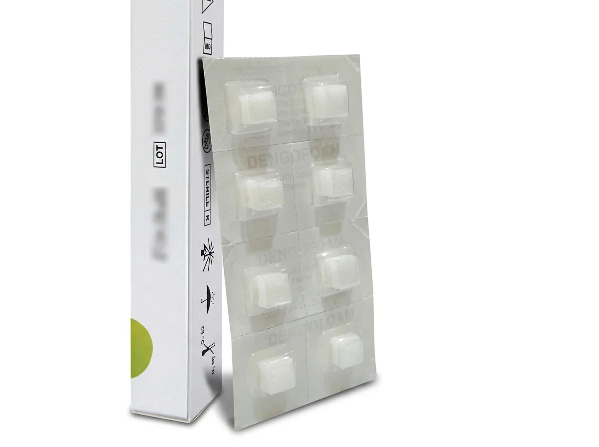 Dengen Dengofoam Gelatin Sponge Hemostatic Agent - 10 x 10 x 10mm