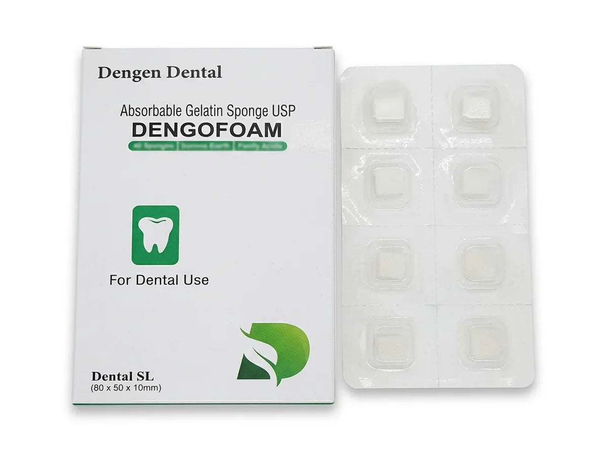Dengen Dengofoam Gelatin Sponge Hemostatic Agent - 10 x 10 x 10mm