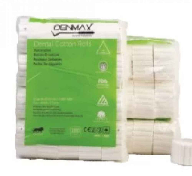 Denmax Cotton Rolls - CR-001 8mm x 37mm