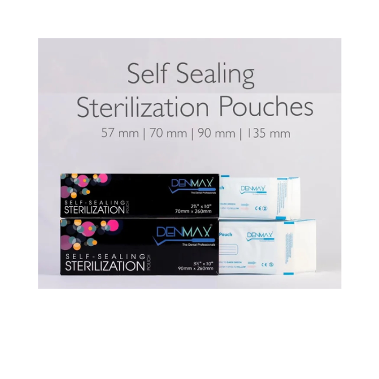 Denmax Self Sealing Sterilization Pouches

