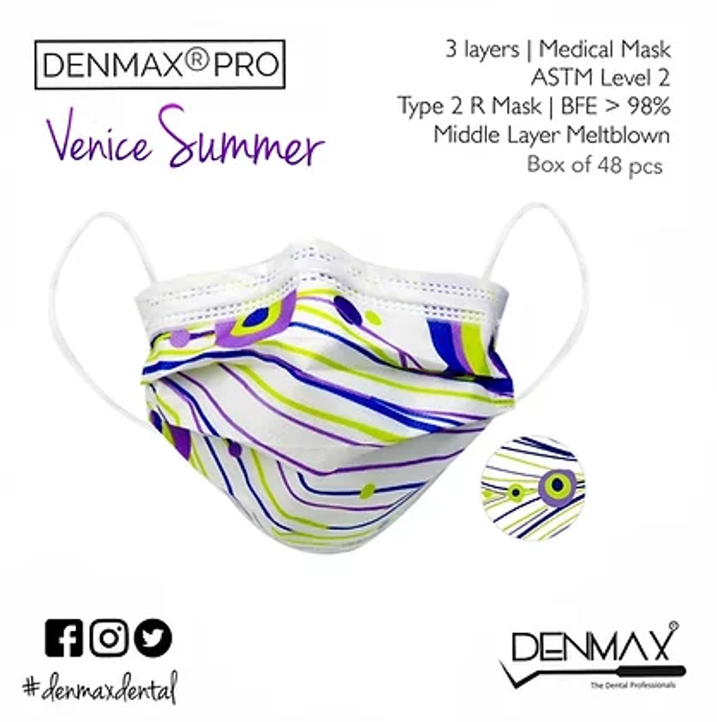 Denmax Printed Face Mask – Assorted Premium Designs