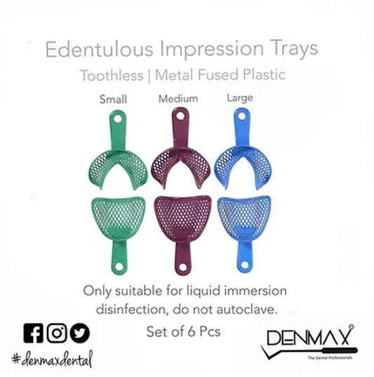 Edentulous Impression Trays – Precise & Comfortable Fit for Dental Impressions