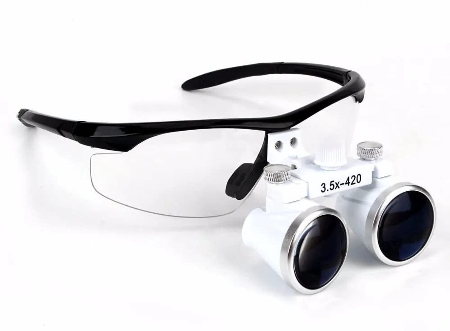 Dental Loupes 2.5x and 3.5x with Plastic Frame & LED Headlight