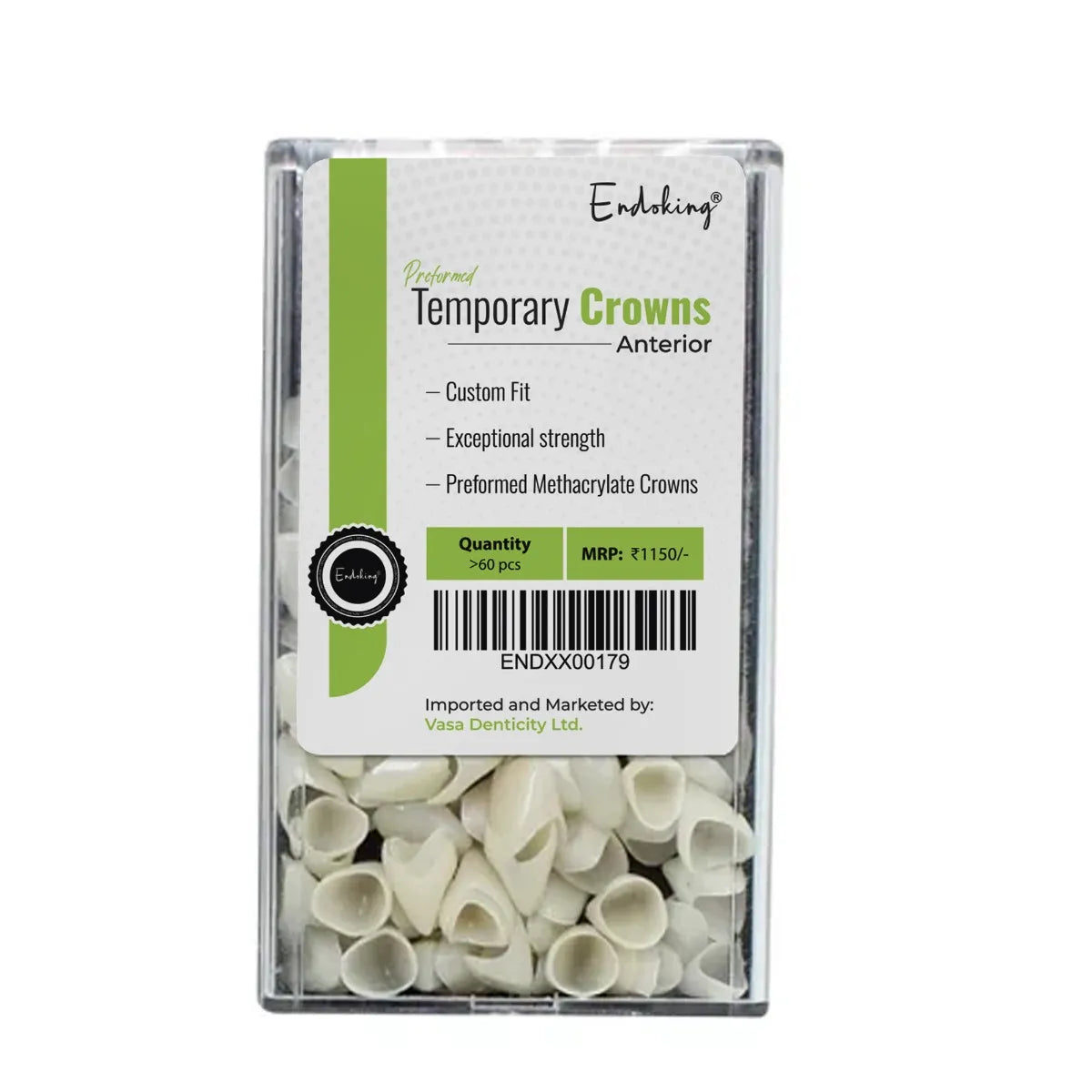 Endoking Preformed Temporary Crowns