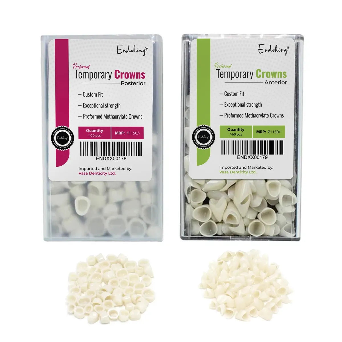 Endoking Preformed Temporary Crowns