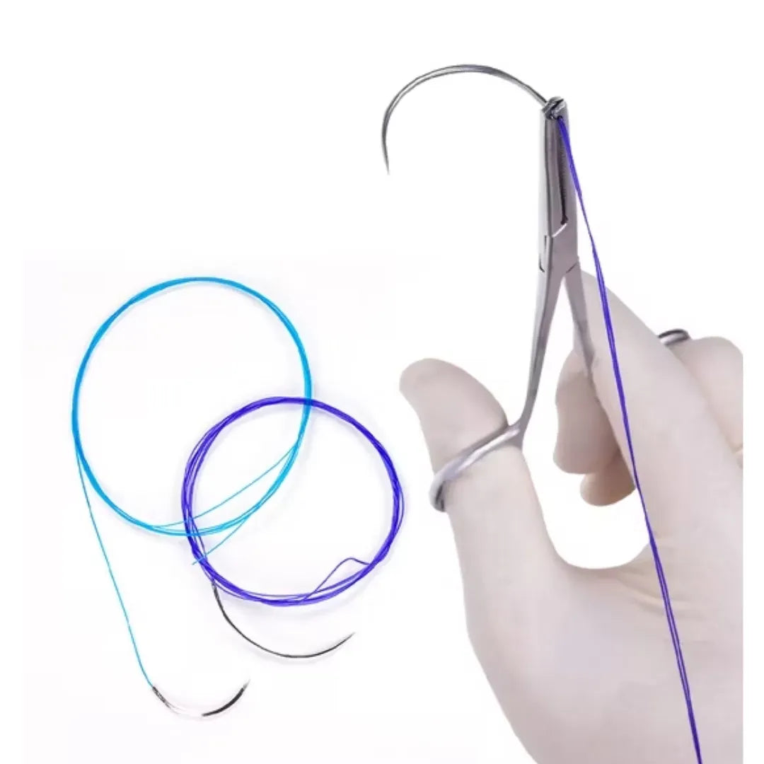 Ethicon Ethilon Sutures #5-0, 3/8 Circle Reverse Cutting (NW-3316)