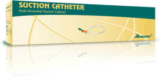 Romsons Gelato TC Suction Catheter - 16FG Pack of 100 (GS-2025TC)