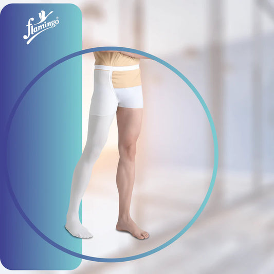 Flamingo Anti EMB Mono Stkg - Left Beige