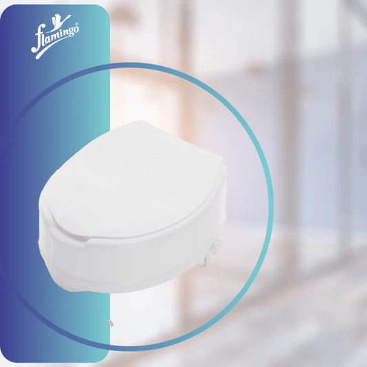 Flamingo Classic Elevated Commode Seat Lid