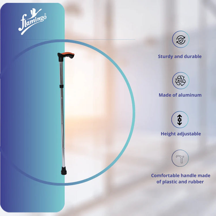 Flamingo Classic Folding Walking Stick