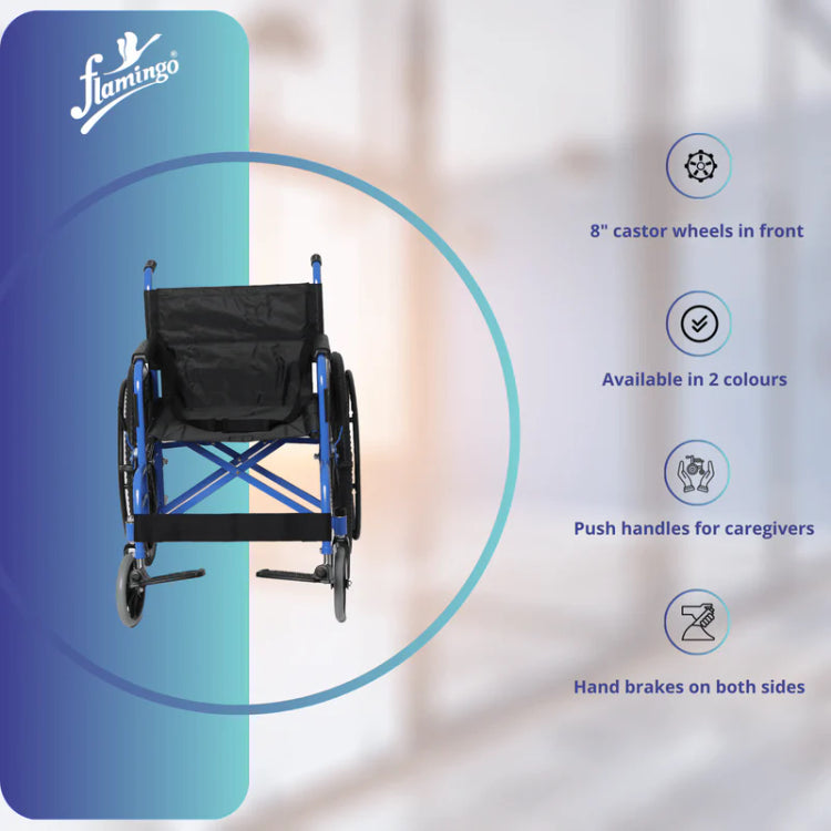 Flamingo Classic Wheel Chair - Basic 