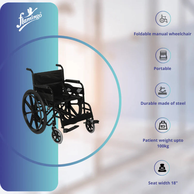 Flamingo Classic Wheel Chair - Basic