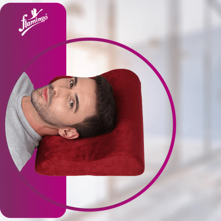 Flamingo Contoured Pillow