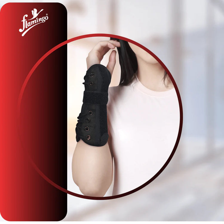 Flamingo Functional Wrist Splint Neoprene - Black