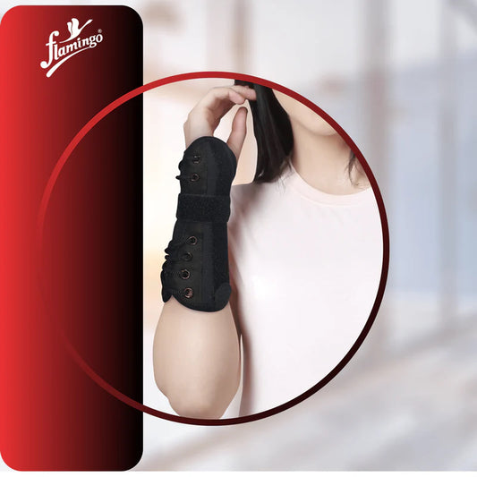 Flamingo Functional Wrist Splint Neoprene - Black