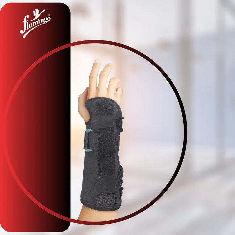 Flamingo Functional Wrist Splint Neoprene - Black